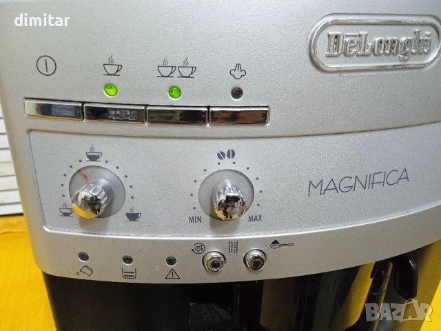 Кафе автомат Delonghi Magnifica , снимка 4 - Кафемашини - 53339591