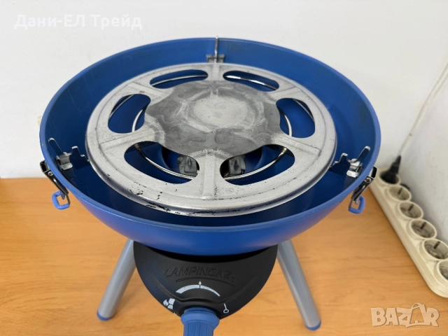 МУЛТИФУНКЦИОНАЛЕН КОТЛОН ЗА КЪМПИНГ PARTY GRILL 400 CV, снимка 7 - Газови котлони - 51556647
