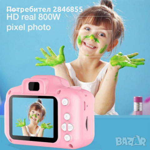 Детски фотоапарат, снимка 2 - Електрически играчки - 44688145