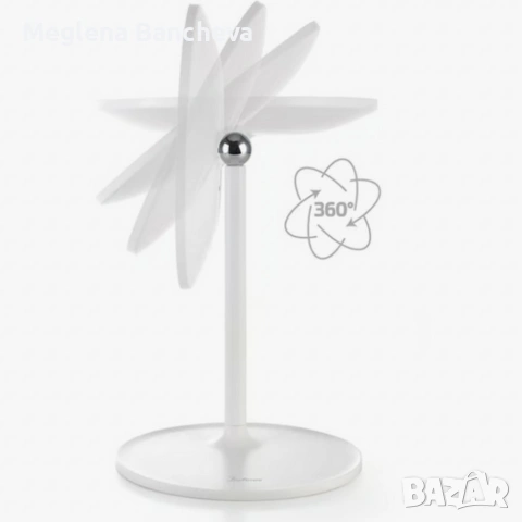 LED козметично огледало за грим Luigi Ferrero FR-801, кръг, 20 cm, снимка 7 - Други стоки за дома - 53501337