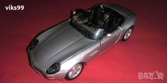 BMW Z8 Maisto Made in Thailand - Мащаб 1:24, снимка 2 - Колекции - 52388901