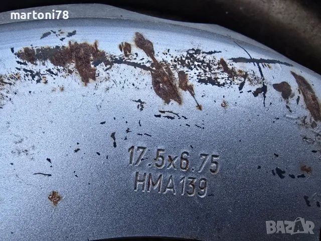 Джанта с гума за Мерцедес Атего, снимка 3 - Гуми и джанти - 56197109