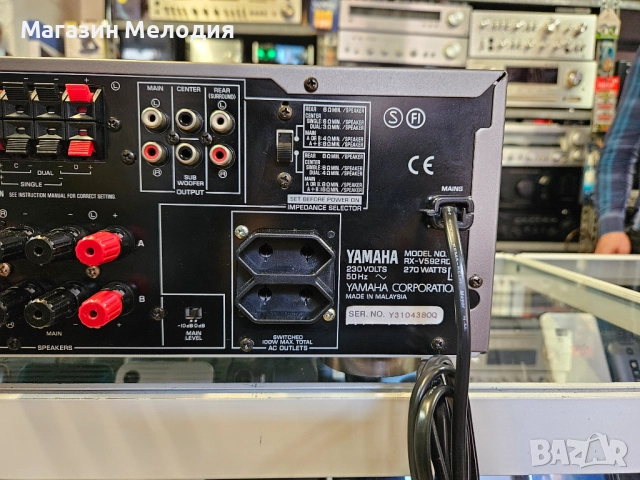 Ресийвър Yamaha RX-V592RDS 5.1 Две по 110 вата. В отлично техническо и визуално състояние., снимка 14 - Ресийвъри, усилватели, смесителни пултове - 52550507