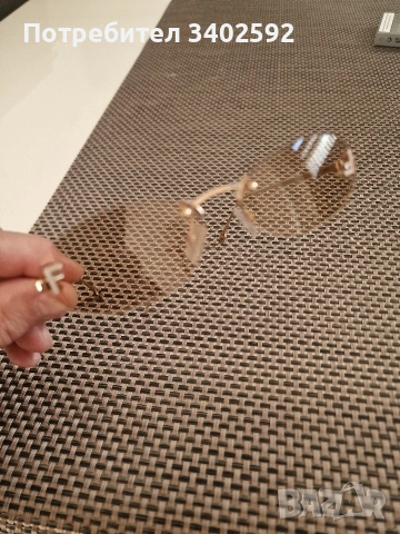 Дамски оригинални очила Fendi rozegold, снимка 9 - Слънчеви и диоптрични очила - 53642171