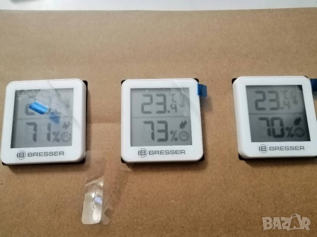 Комплект 3 броя термометър с влагомер, снимка 5 - Други стоки за дома - 52678828