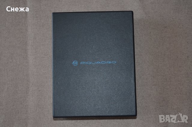 Piquadro Erse с RFID защита черен портфейл за 15 карти, снимка 7 - Портфейли, портмонета - 41508955