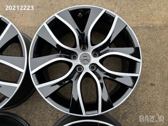 4 броя алуминиеви джанти за Citroen C5 18, снимка 9 - Гуми и джанти - 53022870