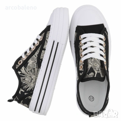 Дамски ниски маратонки, 3цвята , снимка 9 - Маратонки - 53540305