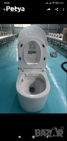 ✨ Smart окачена тоалетна – НОВА, без казанче, топ премиум модел с автоматични функции, снимка 13 - Смесители - 52554405