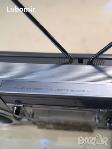 Радиокасетофон SANYO, снимка 7 - Радиокасетофони, транзистори - 53807804