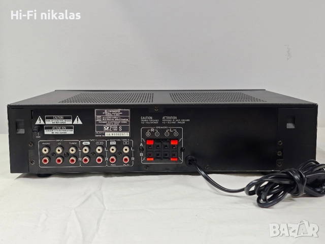 стерео усилвател PIONEER A-221, снимка 5 - Ресийвъри, усилватели, смесителни пултове - 51613850