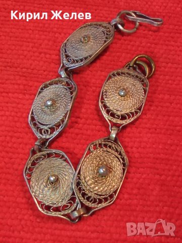 19 ВЕК ФИЛИГРАННА СРЕБЪРНА ГРИВНА СРЕБРО 950 ЮВЕЛИРНА ВЪЗРОЖДЕНСКА РЪЧНА МАЙСТОРСКА ИЗРАБОТКА 25207, снимка 15 - Антикварни и старинни предмети - 34884036