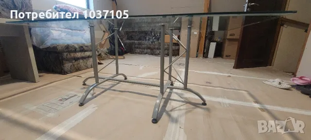 Стъклена холна маса , снимка 2 - Маси - 48203408