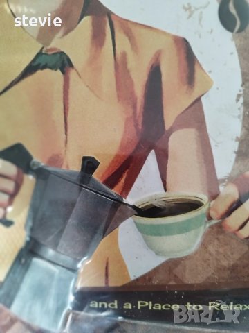 Нова метална табела 30х40 - Кафе, снимка 4 - Пана - 50946395