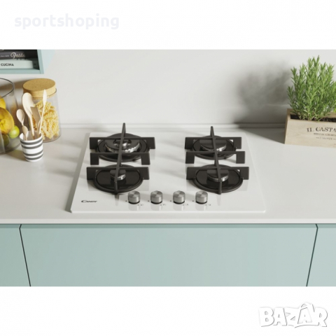 Газов плот за вграждане Candy CVG6BR4WPW, снимка 3 - Котлони - 36355802