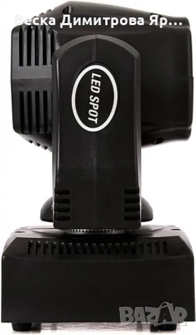 Преносими LED сценични светлини с движеща се глава и управление (6x12W + лазер), снимка 2 - Друга електроника - 50428389