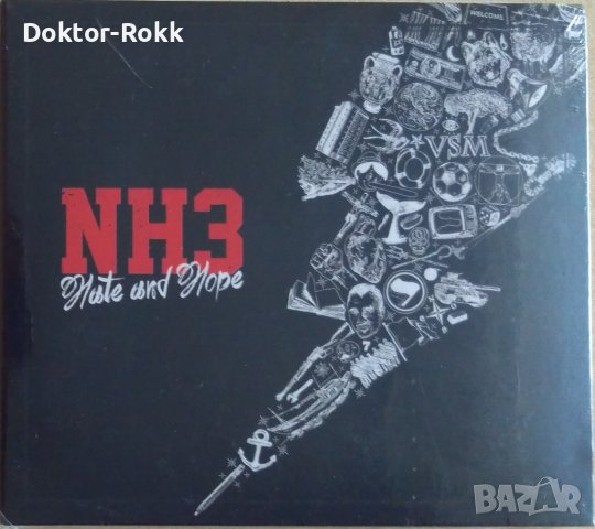NH3 – Hate And Hope (2016, CD)