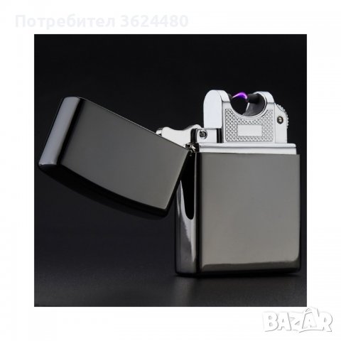 Луксозна ветроупорна електрическа запалка с волтова дъга и USB зареждане, снимка 3 - Други стоки за дома - 40075722