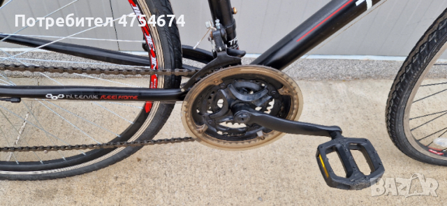 Алуминиев велосипед TRAYL колело 28", снимка 3 - Велосипеди - 53743433