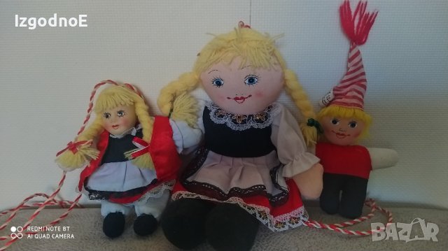 Кукли във фолклорна носия за декорация , снимка 1 - Декорация за дома - 42019377
