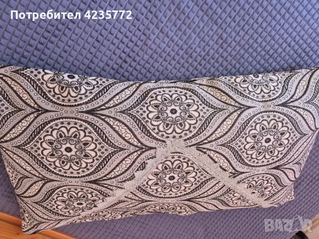 Интериорни възглавници размер 97-53 см.Три броя по 15лв броя. ., снимка 3 - Декорация за дома - 49331331