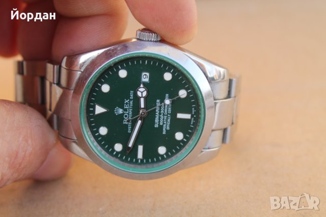 Часовник реплика на ''Rolex'' автоматик , снимка 8 - Мъжки - 44227271