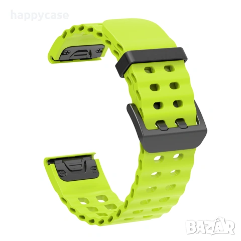 OCEAN QUICKFIT Силиконова каишка за Garmin Fenix/Instinct/Enduro/Epix, снимка 3 - Каишки за часовници - 53833848