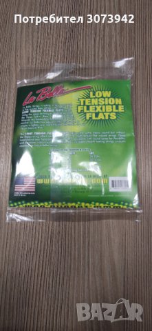 Струни за бас La Bella LTF-4A  Short Scale, снимка 2 - Китари - 35905256