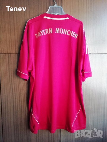 Bayern Munich Adidas оригинална фланелка Байерн Мюнхен 2011/2012/2013, снимка 2 - Тениски - 36166349