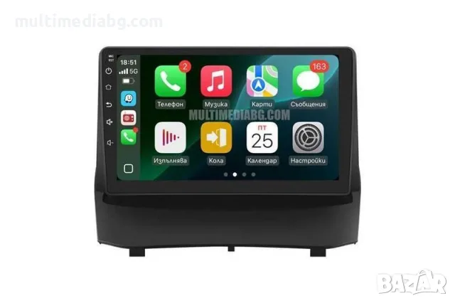Ford Fiesta 2009-2013 Мултимедия Навигация Android