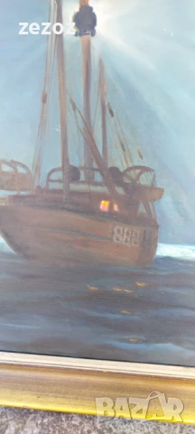 Картина масло Маринизъм, снимка 7 - Картини - 51325506