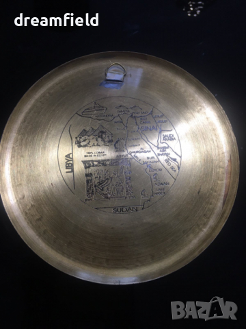 Декоративни чинии с египетски мотиви 9 броя, снимка 10 - Декорация за дома - 24879283