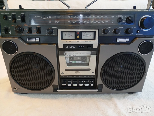 Радиокасетофон Aiwa TPR 950 E boombox, снимка 2 - Радиокасетофони, транзистори - 52668701