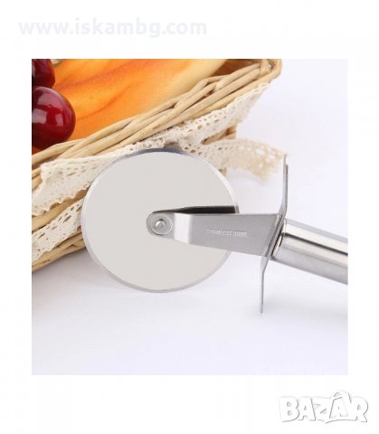 НОЖ ЗА РЯЗАНЕ НА ПИЦА С ДИАМЕТЪР 6,5 СМ. - код 2768, снимка 3 - Прибори за хранене, готвене и сервиране - 33919118