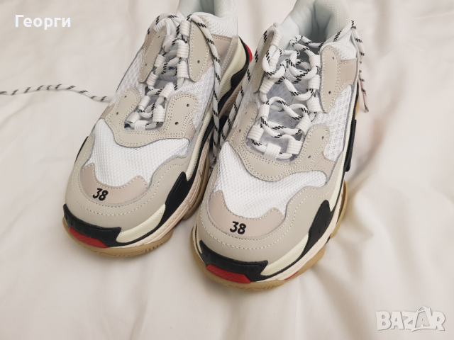 Баленсиага, снимка 3 - Маратонки - 36233286