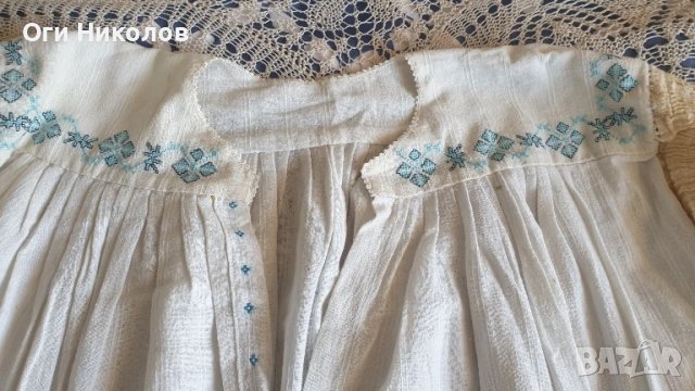 Автентична къса риза от народна носия, снимка 4 - Антикварни и старинни предмети - 50470397