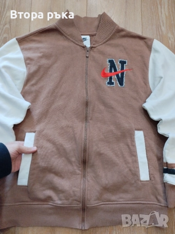 Nike fleece горнище мъжка оригинален , снимка 10 - Спортни дрехи, екипи - 52132748
