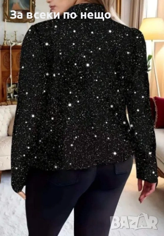 Официален Жакет От Полиестерно Трико Код S400, снимка 2 - Сака - 52729990