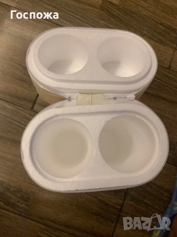 Термо чантичка за две шишета, снимка 2 - Прибори, съдове, шишета и биберони - 51654704