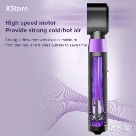 Сешоар с отрицателни йони 3в1,маша,сешоар,гребен,3000W, снимка 6 - Сешоари - 52508097