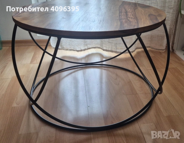 Холна маса от масив, снимка 4 - Маси - 53475667