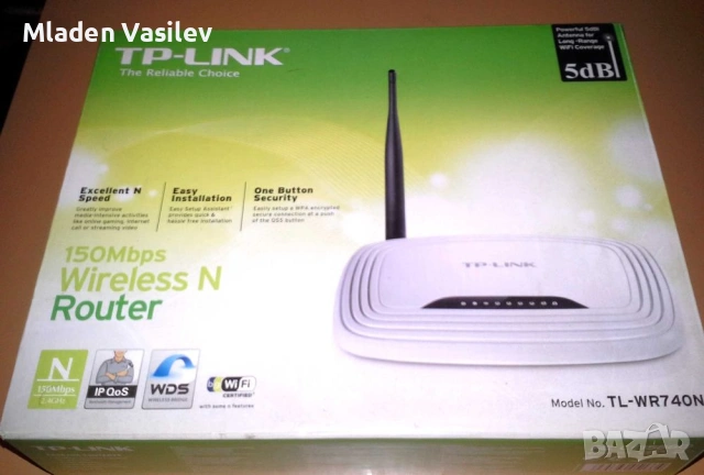 Wireless router Tp-link - TL WR 740N