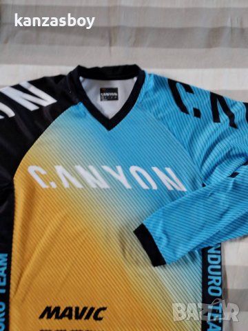 canyon pure cycling - ендуро блуза КАТО НОВА, снимка 1 - Спортни дрехи, екипи - 41480145