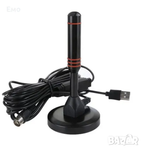 Стайна антена магнит за цифрова и аналогова телевизия, вграден усилвател - Гаранция 12 месеца , снимка 6 - Приемници и антени - 48523815