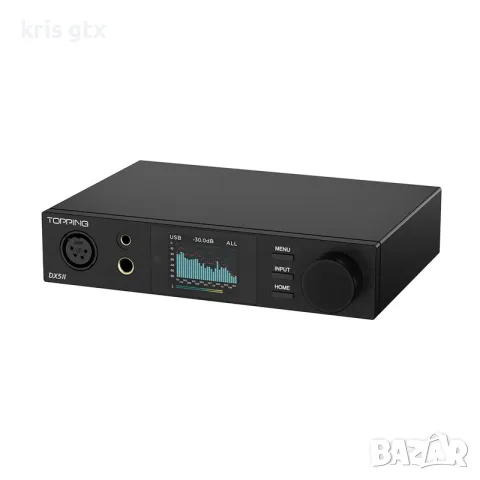 TOPPING DX5 II – Hi-Fi DAC / Headphone Amplifier / Preamp – Dual ESS ES9039Q2M – LDAC  черен и бял , снимка 3 - Ресийвъри, усилватели, смесителни пултове - 55125644