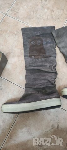 Кожени високи маркови ботуши номер 39, снимка 5 - Дамски ботуши - 34727626