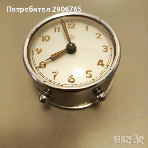 Часовник будилник Севани Еревански СССР работещ, снимка 2 - Антикварни и старинни предмети - 49193567