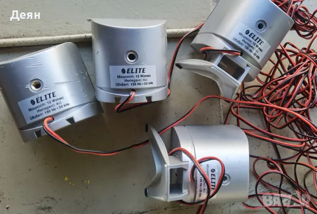 Elite 12w 4 броя колонки, снимка 6 - Тонколони - 47695646