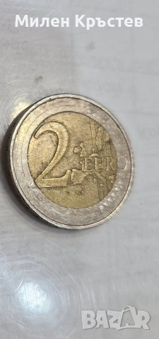 Две немски монети емисия 2002г., снимка 4 - Нумизматика и бонистика - 53288608