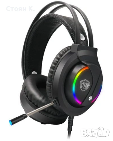 Гейминг слушалки с микрофон Roxpower T-ROX STGH707, снимка 3 - Слушалки за компютър - 53327839